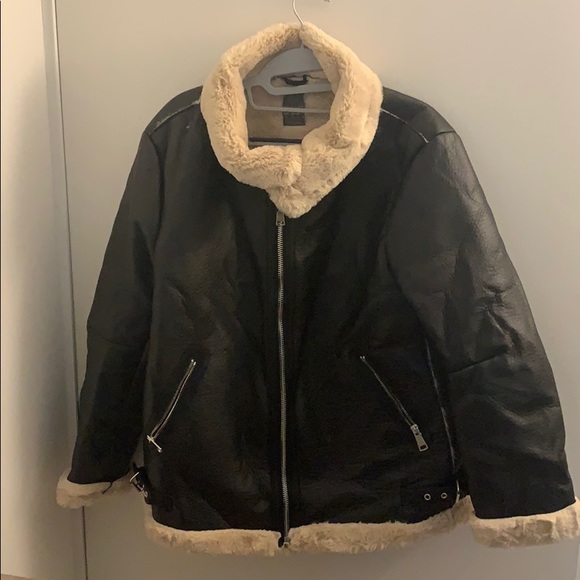 oversized aviator jacket